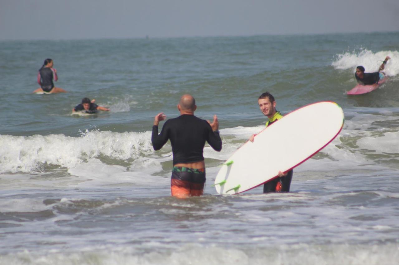 Hostal Puerto Engabao "El Surf Shelter" Bagian luar foto